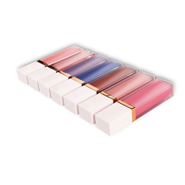 White Tube Long Lasting Waterproof Matte Liquid Lipstick 32 Shades
