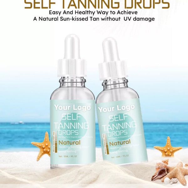 Long Lasting Cruelty Free/ Vegan/ All Natural Self Tanning Drops