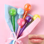 Custom Cute Lolipop Theme Temperature Change Lipgloss Oil/ Lip Balm Duo (6 Colours Mix)
