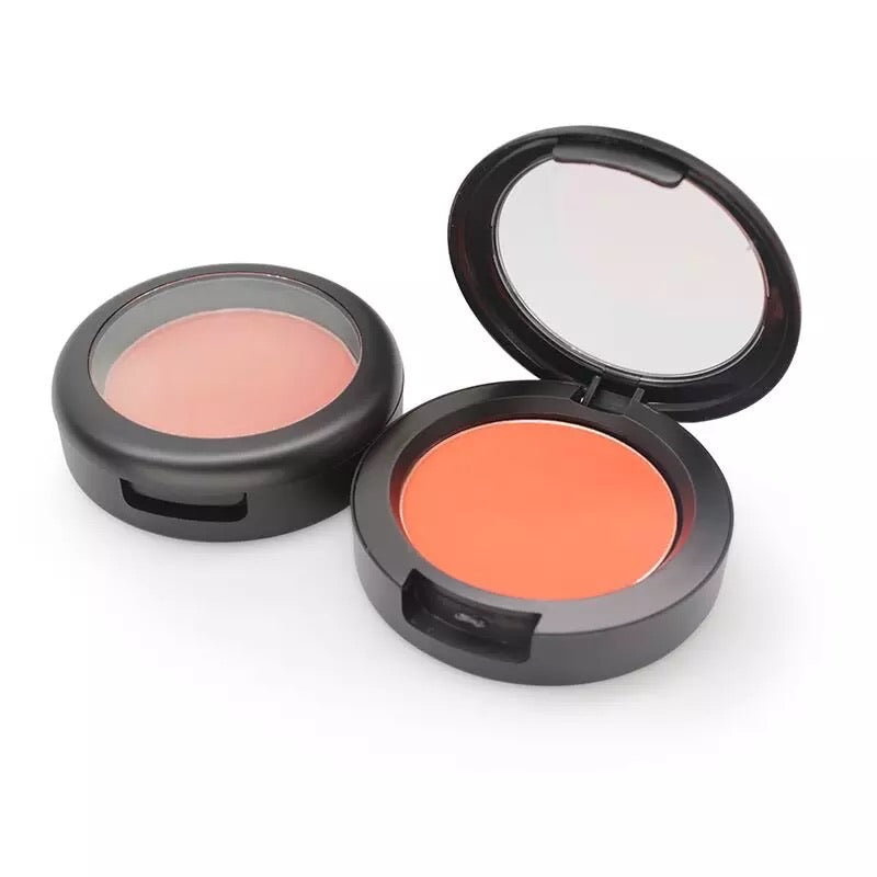 Soft Smooth Long lasting Pigment Cheek Contour Blush Powder Mirror Press Powder, 5 Colours.