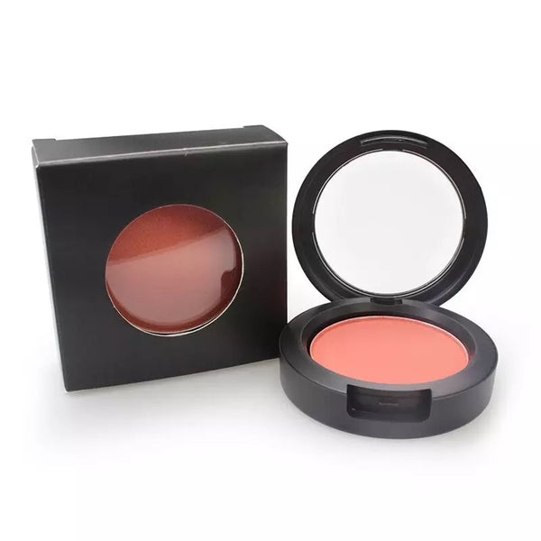 Soft Smooth Long lasting Pigment Cheek Contour Blush Powder Mirror Press Powder, 5 Colours.