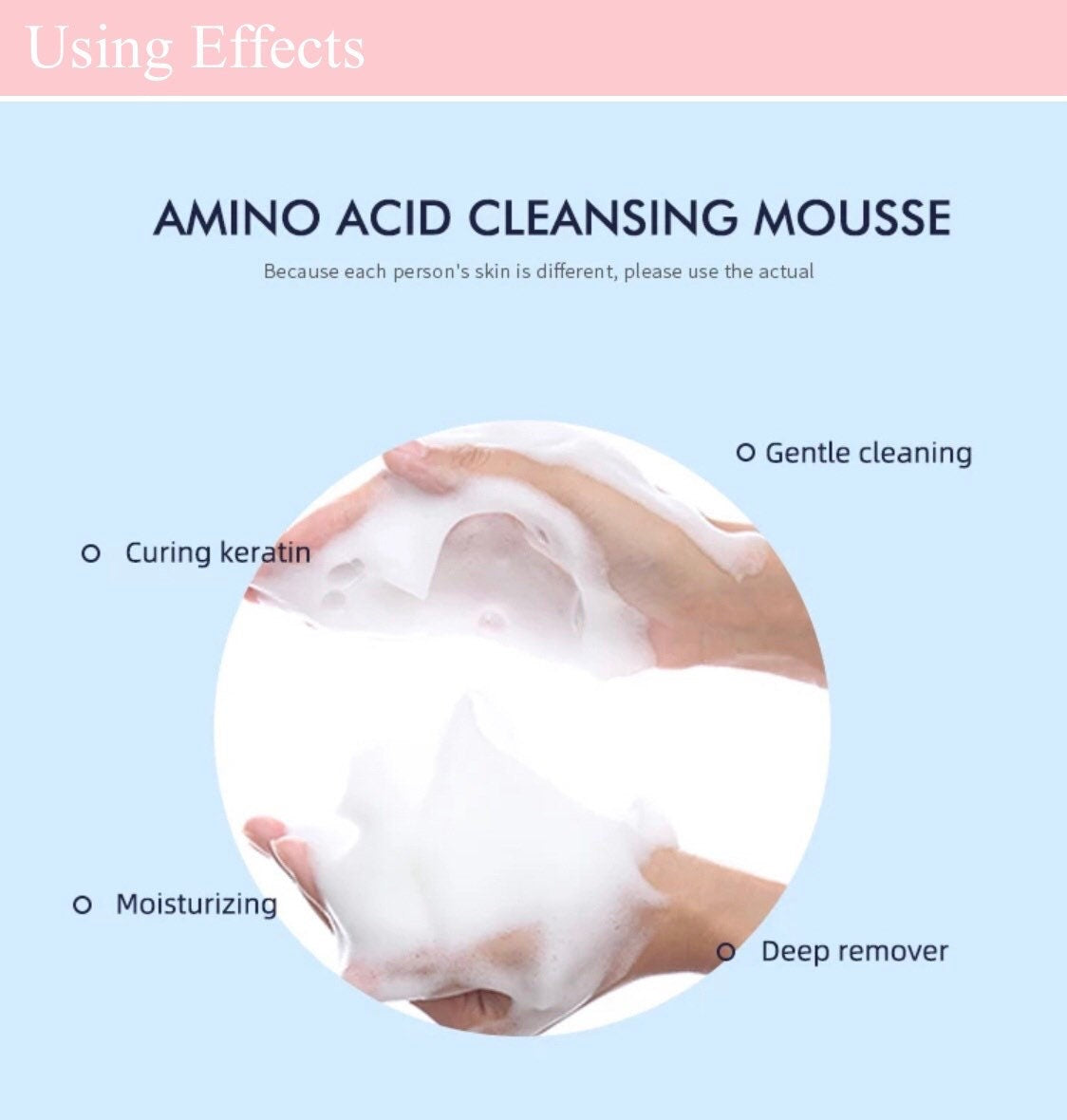 Biotech Skincare, Deep Cleansing Amino Acid Cream Jelly Organic Face Cleanser, For Oily Skin