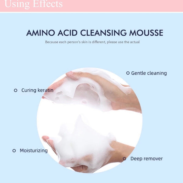 Biotech Skincare, Deep Cleansing Amino Acid Cream Jelly Organic Face Cleanser, For Oily Skin