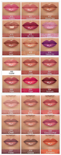 Waterproof, Long Lasting Matte Liquid Lipstick/ Nude, Shimmer Lipgloss. 56 Shades