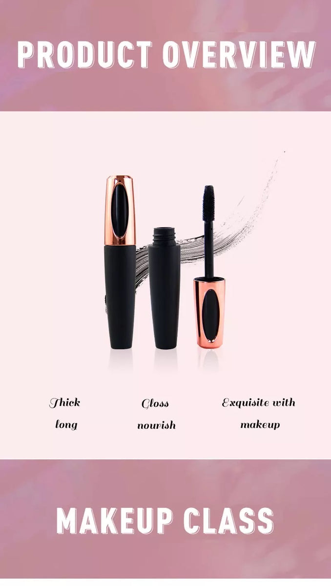 4D Ultra Thickening, Curling, Waterproof, Long Lasting Mascara, (Free Ship)