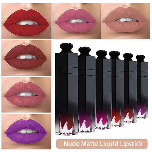 Waterproof, long lasting Nude matte liquid lipstick. 18 colours (Free Shipping)