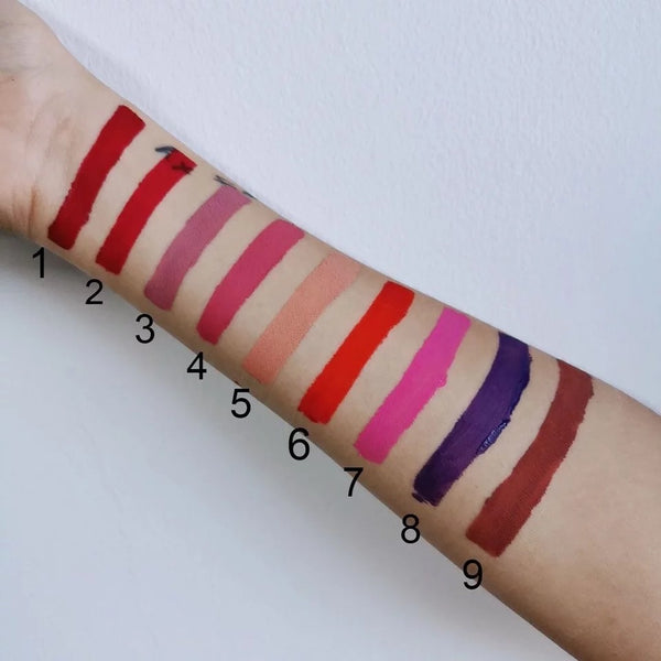 Waterproof, long lasting Nude matte liquid lipstick. 18 colours (Free Shipping)