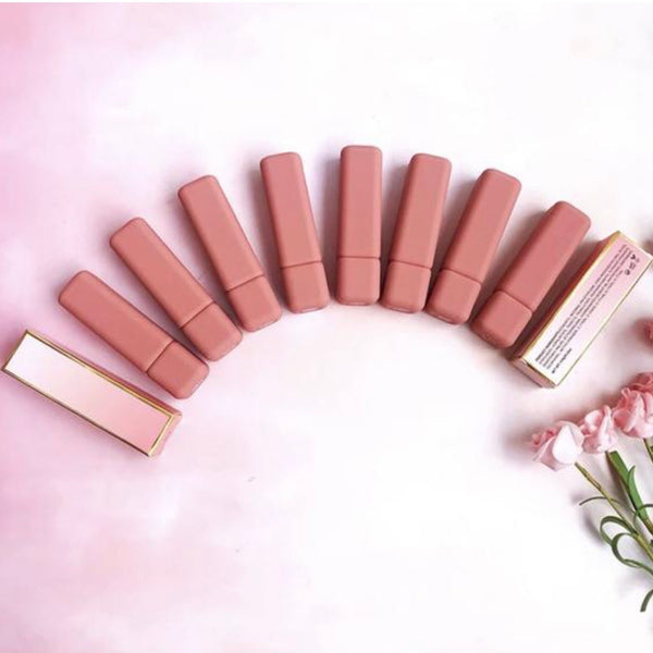 Waterproof Nude Matte Vegan Lipstick. 8 colours (Free Shipping)