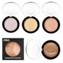 3D Pro Face Contour Pearlescent Glow Bronzer/Highlighter Shimmer Sculpting Press Powder, 4 Colours.